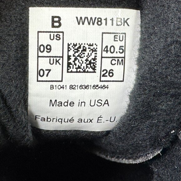 New Balance 811 Shoes Womens 9 B Black Comfort Walking Sneakers Rollbar WW811BK - Picture 9 of 12